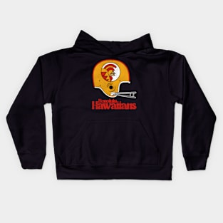 Honolulu Hawaiians Football Team Helmet Kids Hoodie